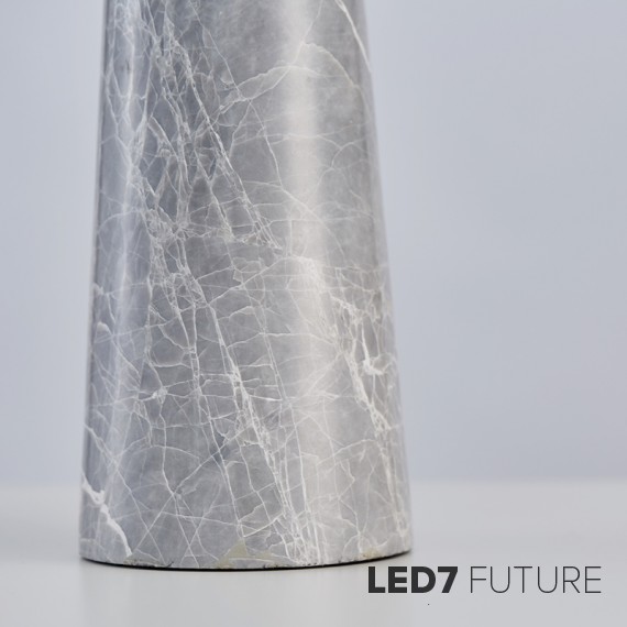 Loft Industry Modern - Marble Grey Table